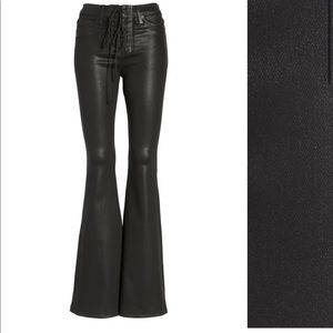 Hudson High Rise Bullocks Lace Up Flare